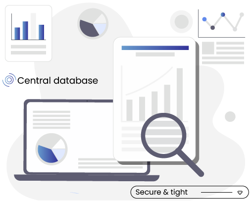 One database, one organization.